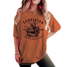 SANDER House Pattern New Short Sleeve Female