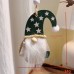 Christmas Nordic Ins Wooden Hanging Ornament, Christmas Tree Decoration, Santa Claus Reindeer Party Gift Decor