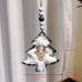 Christmas Nordic Ins Wooden Hanging Ornament, Christmas Tree Decoration, Santa Claus Reindeer Party Gift Decor