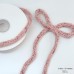 Christmas 6mm Mixed Yarn Round Rope Knitted Bow for Tree, Gift Box Decoration Ties