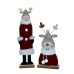 Christmas Wooden Red Felt Deer Decoration for Hotel Window Display and Festival Atmosphere Props