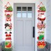 Christmas Party Door Hanging Decoration, Merry Christmas Atmosphere Decoration, Party Supplies