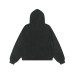 Street Hip-Hop Racing Style Distressed Washed Hoodie Unisex Loose Casual Zip-Up Cardigan Jacket