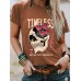 TIMELESS Rose Skull Printed Short Sleeve