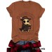 PLAGUED WITH Crow Round Neck Loose Short Sleeve