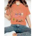 WASTEDD ON YOU Printed Short Sleeves
