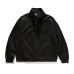 Streetwear Solid Color Half-Zip Stand Collar Hoodie Men's Loose Pullover Sweatshirt
