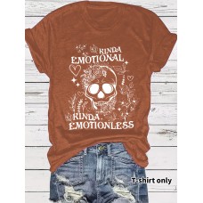 RINDA EMOTIONAL Skull Short Sleeve