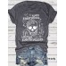 RINDA EMOTIONAL Skull Short Sleeve
