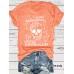 RINDA EMOTIONAL Skull Short Sleeve