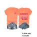 EXPENSIVE Skeleton Hand Round Neck Hoodie Short Sleeve