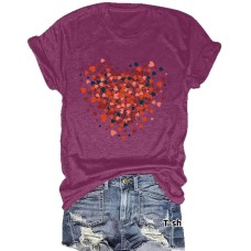 New Love Printed Short Sleeves