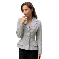 Grey long sleeved temperament small suit suit jacket Grey long sleeved temperament small suit suit jacket