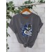 T-shirt with USD bear print