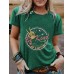 T-shirt BE Kind Pattern Printing