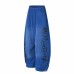 Retro Letter Star Print Casual Pants Unisex Hip-Hop Style Loose Lazy Floor-Length Drapey Wide-Leg Sweatpants