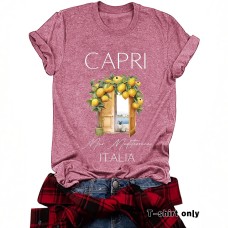 CAPRI ITALIA Lemon New Short Sleeves