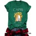 CAPRI ITALIA Lemon New Short Sleeves