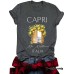 CAPRI ITALIA Lemon New Short Sleeves