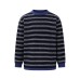Fit Type  Stripe  Long Sleeve  Round Neck Loose Fit  Knitwear