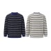 Fit Type  Stripe  Long Sleeve  Round Neck Loose Fit  Knitwear