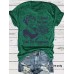Beauty and Cake Printed Short Sleeves