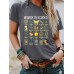 New short sleeves with letter printing