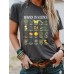 New short sleeves with letter printing