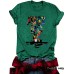 Round neck JUST DO IT top for women