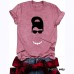 Short sleeved character print