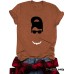 Short sleeved character print