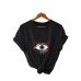 Eye printed pure cotton top Eye printed pure cotton top