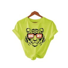 Short sleeved pure cotton tiger Short sleeved pure cotton tiger