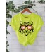 Short sleeved pure cotton tiger Short sleeved pure cotton tiger