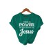 Short sleeved pure cotton slogan
