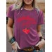 Strawberry Milk Round Neck Loose Short Sleeve