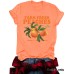 T-shirt FARM PEACHES peach print