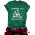 STRAWBERRY JAMS loose short sleeved round neck