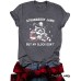STRAWBERRY JAMS loose short sleeved round neck