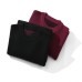 Color-block Design Lazy Loose Fit Oversized Crewneck Sweater