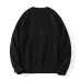 Color-block Design Lazy Loose Fit Oversized Crewneck Sweater