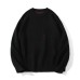 Color-block Design Lazy Loose Fit Oversized Crewneck Sweater