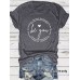 Short sleeved be you print