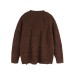 Ripped Washed  Loose Fit Casual Unisex  Sweater