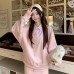 Pattern Style Sleeve Length Neckline  Casual Style Patchwork Long Sleeve Polo Collar Sweatshirt