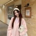 Pattern Style Sleeve Length Neckline  Casual Style Patchwork Long Sleeve Polo Collar Sweatshirt