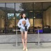 KT Cat Long Sleeve T-Shirt for Women, Loose and Relaxed Fit Top