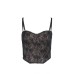 Slim lace camisole waistband vest for women