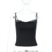 Slim lace patchwork camisole top for women