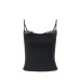 Slim lace patchwork camisole top for women
